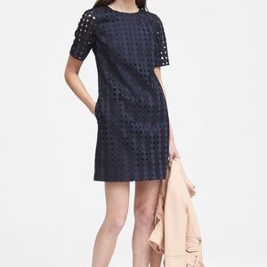 Banana republic eyelet dress